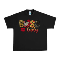 Black boss lady with money Urban Heavy Tee - NancyCooperArtShop