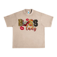 French Oak boss lady with money Urban Heavy Tee - NancyCooperArtShop