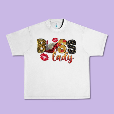 Boss Lady With Money Urban Heavy Tee Designed By Nancycooperartshop