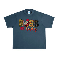 Midnight Navy boss lady with money Urban Heavy Tee - NancyCooperArtShop