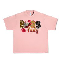 Salmon boss lady with money Urban Heavy Tee - NancyCooperArtShop