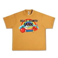 Peanut Butter back to school hello fourth grade 3200x2400 Urban Heavy Tee - AdoDesignShop