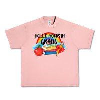 Salmon back to school hello fourth grade 3200x2400 Urban Heavy Tee - AdoDesignShop