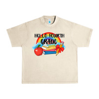 Sandshell back to school hello fourth grade 3200x2400 Urban Heavy Tee - AdoDesignShop