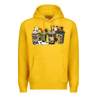 Lemon cowhide coffee cup Premium Hoodie - HowdyJamesFarm