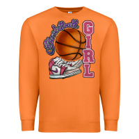 Carrot Basketball girl Premium Sweatshirt - HowdyJamesFarm