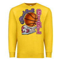 Lemon Basketball girl Premium Sweatshirt - HowdyJamesFarm