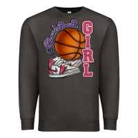 Smoke Basketball girl Premium Sweatshirt - HowdyJamesFarm