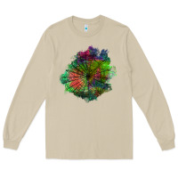 Mushroom halloween spider web for patches Long Sleeve Tee - BundleAndBundleShop