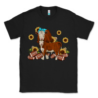 Black football hereford sunflower Classic Tee - JahusDesignShop