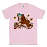 Bubblegum Pink football hereford sunflower Classic Tee - JahusDesignShop
