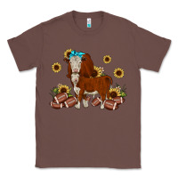 Chestnut football hereford sunflower Classic Tee - JahusDesignShop