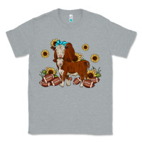 Heather Grey football hereford sunflower Classic Tee - JahusDesignShop