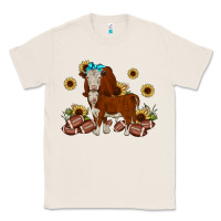 Natural football hereford sunflower Classic Tee - JahusDesignShop