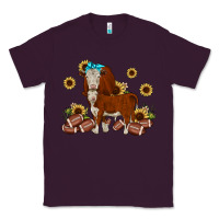 Plum football hereford sunflower Classic Tee - JahusDesignShop