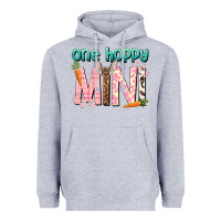 Heather Grey One hoppy Mini Easter Day Heavyweight Hoodie - HowdyJamesFarm