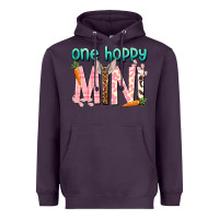 Plum One hoppy Mini Easter Day Heavyweight Hoodie - HowdyJamesFarm