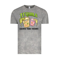 Cloud Rock tequila cheaper than therapy Vintage Tee - MaliasSmallBusiness