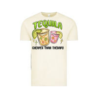 Vintage Arctic tequila cheaper than therapy Vintage Tee - MaliasSmallBusiness