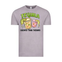 Vintage Zinc tequila cheaper than therapy Vintage Tee - MaliasSmallBusiness