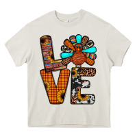 Cream turkey love Heavy Core Tee - JahusDesignShop