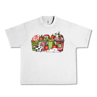 Lunar Rock cow and strawberry coffee cups Urban Heavy Tee - NancyCooperArtShop