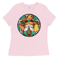 Fall Gnomes Round Earrings 1 Ladies Tee | Teevron