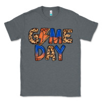 Charcoal Heather game day basketball Classic Tee - MaliasSmallBusiness