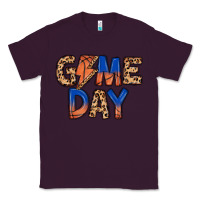 Plum game day basketball Classic Tee - MaliasSmallBusiness