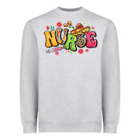 Mexican Spanish Nurse Heavyweight Sweatshirt | Teevron