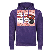 Cloud Purple roses are red violets are blue i have 5  fingers t Vintage Hoodie - MaliasSmallBusiness