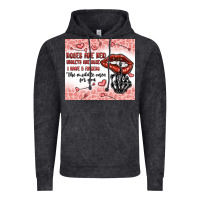 Vintage Black roses are red violets are blue i have 5  fingers t Vintage Hoodie - MaliasSmallBusiness