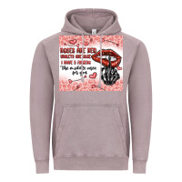 Vintage Zinc roses are red violets are blue i have 5  fingers t Vintage Hoodie - MaliasSmallBusiness