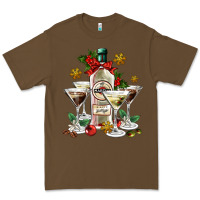 Cacao Christmas martini  and martini bottle Premium Tee - AdoDesignShop
