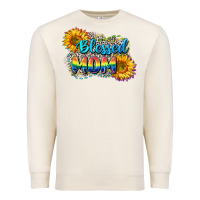 Sandshell Blessed mom Premium Sweatshirt - CowGirlArtShop