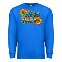 True Royal Blessed mom Premium Sweatshirt - CowGirlArtShop