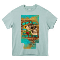 Arona dead tired fueled by coffee 12 oz can cooler  (slim) Heavy Core Tee - Artiststas