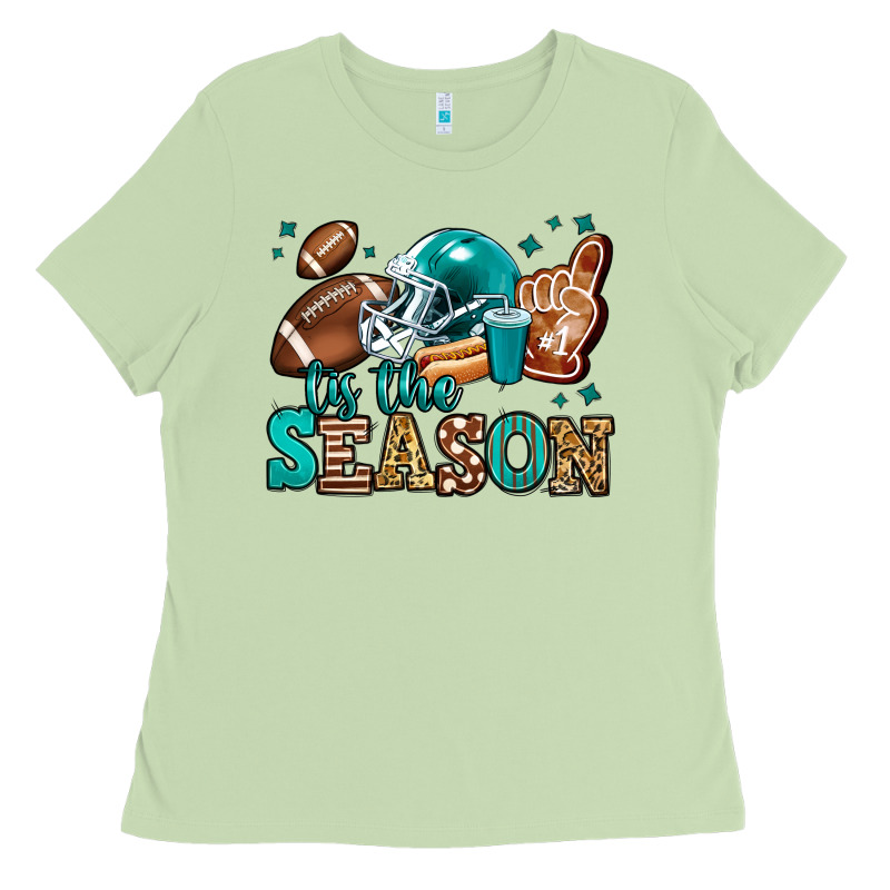 Tis The Season American Football Ladies Tee by Jasminsmagicworld | Teevron