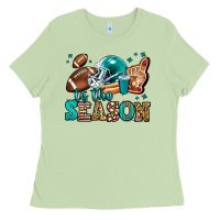 Matcha tis the season american football Ladies Tee - Jasminsmagicworld