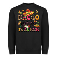 Black nacho average teacher Heavyweight Sweatshirt - LillyAllenDesigns
