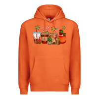 Carrot christmas cup cakes coffee cups Premium Hoodie - CowGirlArtShop