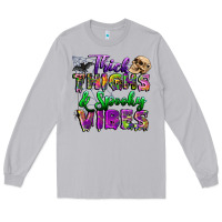 Moon Dust thick thighs and spooky vibes Long Sleeve Tee - BundleAndBundleShop