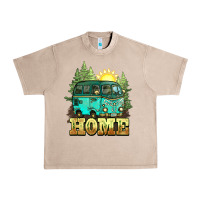 French Oak camping caravan home Urban Heavy Tee - NancyCooperArtShop