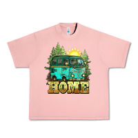 Salmon camping caravan home Urban Heavy Tee - NancyCooperArtShop