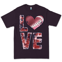 Plum football love Premium Tee - JahusDesignShop