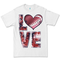 White football love Premium Tee - JahusDesignShop