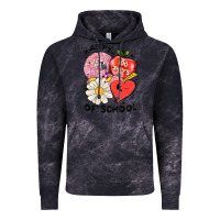 Cloud Black happy 100 days of school Vintage Hoodie - MaliasSmallBusiness