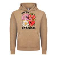 Vintage Coffee happy 100 days of school Vintage Hoodie - MaliasSmallBusiness