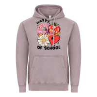 Vintage Zinc happy 100 days of school Vintage Hoodie - MaliasSmallBusiness