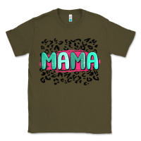 Army Green mama leopard Classic Tee - MaliasSmallBusiness
